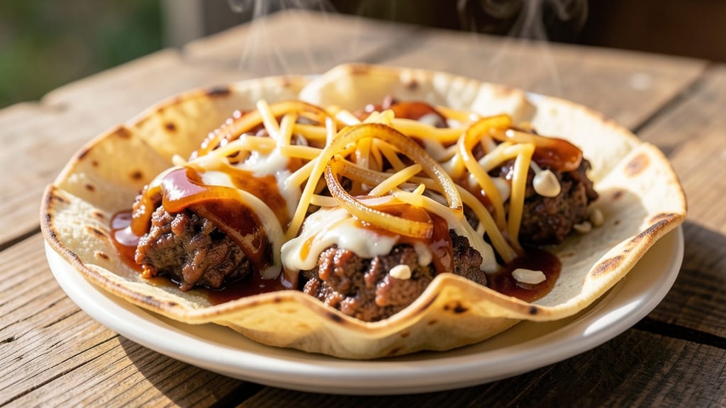 BBQ Beef Cups Recipe: Crispy Tortilla-Crusted Bites With Smoky Filling