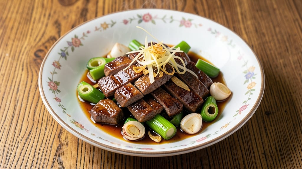 Beef and Bamboo Shoots Recipe: Wok-Tossed Umami Crunch with Silky Beef Bites