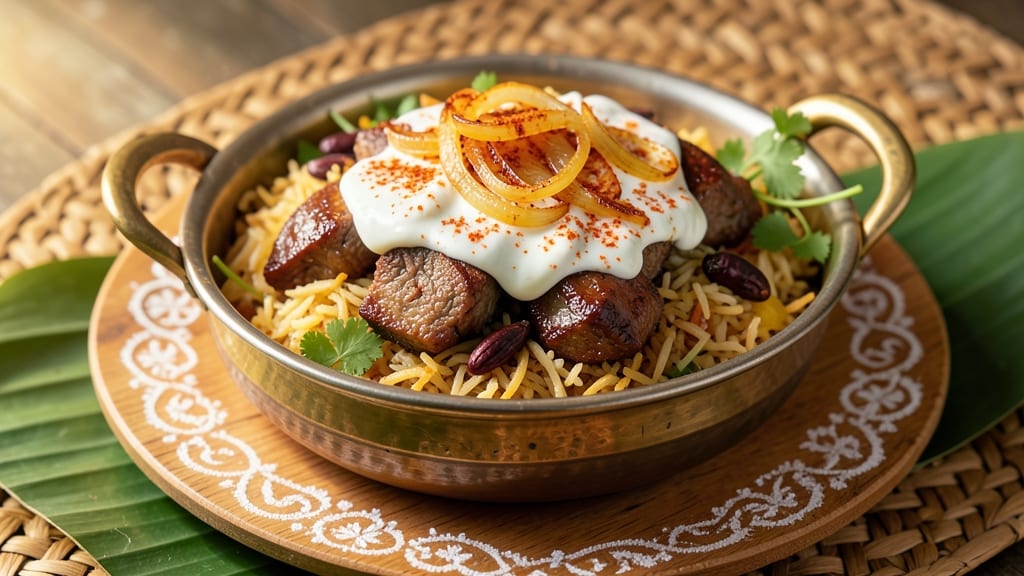 Beef Biriyani Recipe in Malayalam: Layered Spice Symphony with Fragrant Basmati