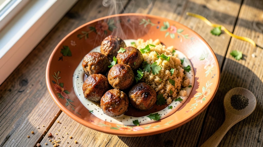Beef and Lamb Meatballs Recipe: Spiced Fusion Bites With Herby Crust