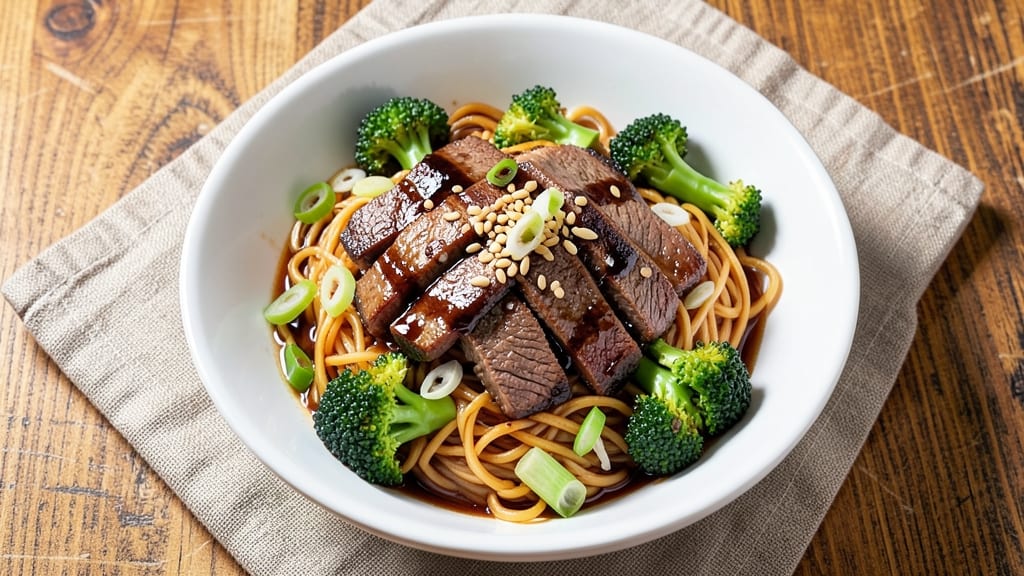 Beef and Broccoli Ramen Stir Fry Recipe: Wok-Tossed Umami Crunch With Silky Noodles