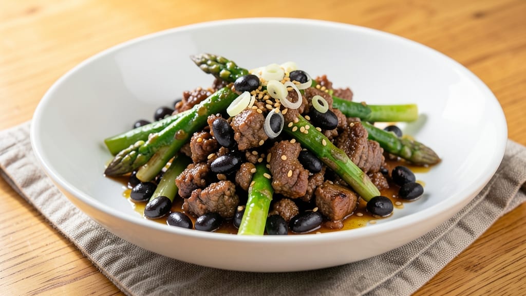 Beef Asparagus Black Bean Sauce Recipe: Umami-Packed Stir-Fry Glaze