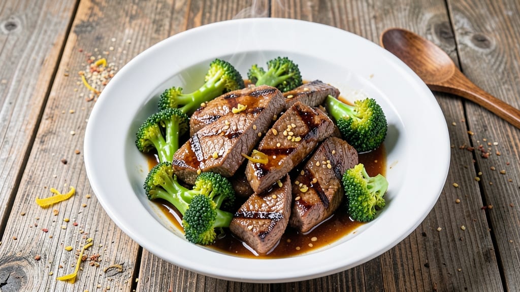 Beef and Broccoli Takeout Recipe: Crisp-Tender Meat and Bright Soy Glaze