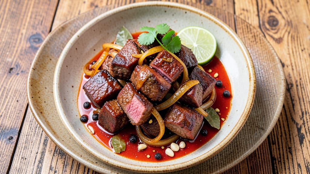 Beef Asado Pinoy Recipe: Smoky Grilled Flavor with Tender Beef Bites