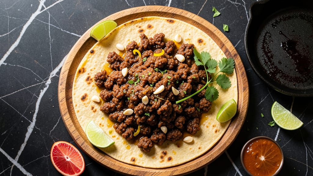 Authentic Ground Beef Street Tacos Recipe: Charred Tortillas and Spiced Meat Bites