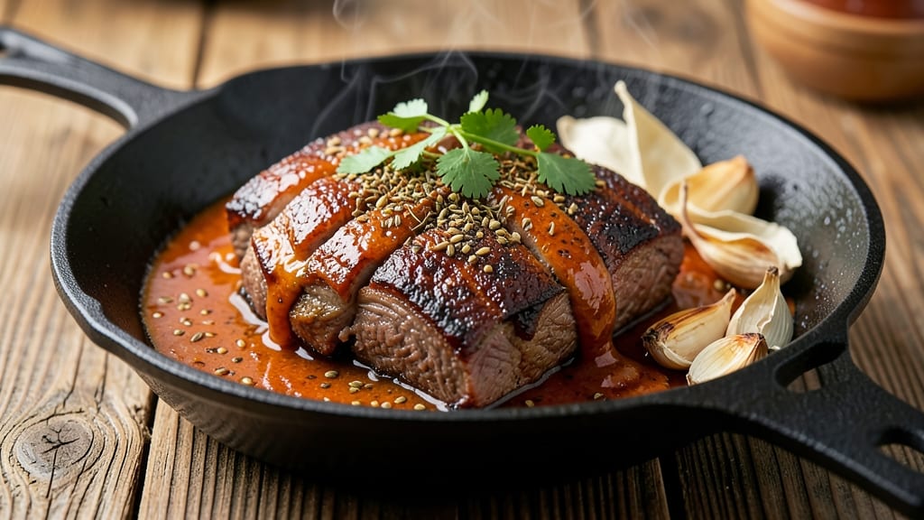 Beef Barbacoa Recipe Oven: Slow-Braised Tender Beef With Tortilla-Crisped Top