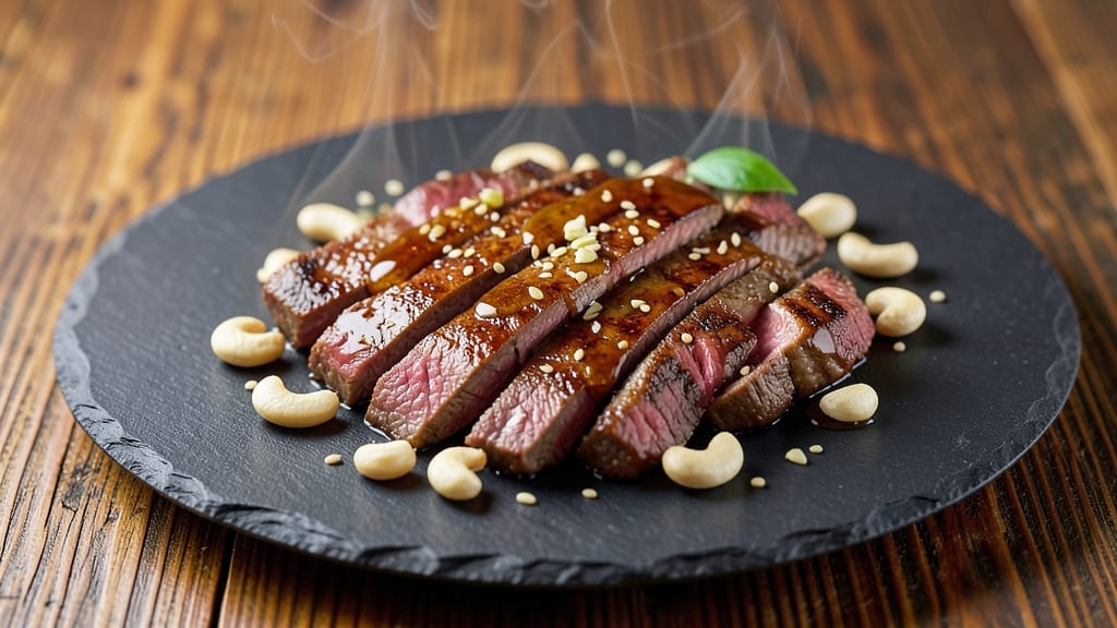 Beef and Cashew Nuts Recipe: Savory-Sticky Wok Stir-Fry With Crunchy Bites