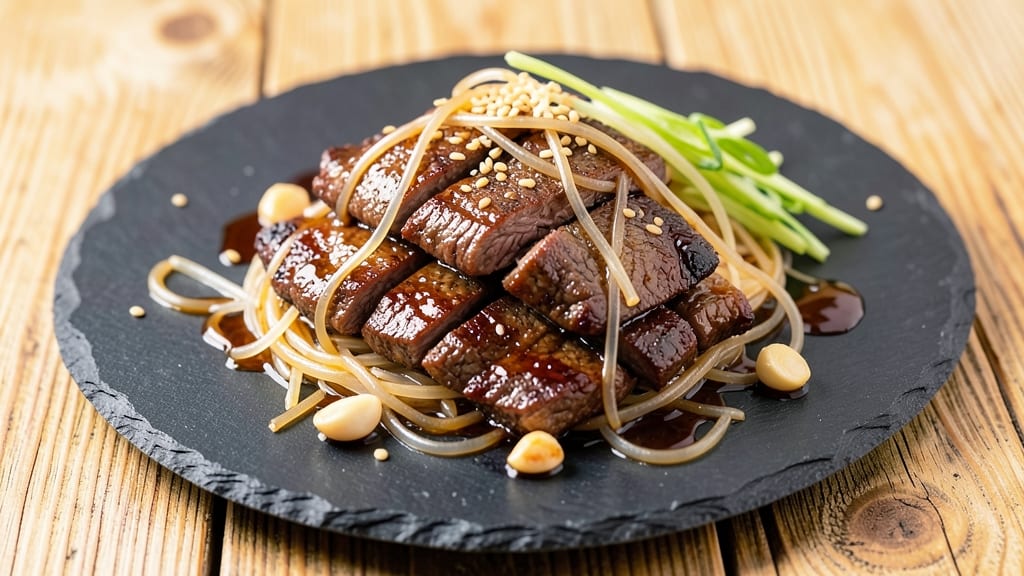 Beef and Glass Noodle Recipe: Wok-Seared Beef with Silky Noodles in 25 Minutes