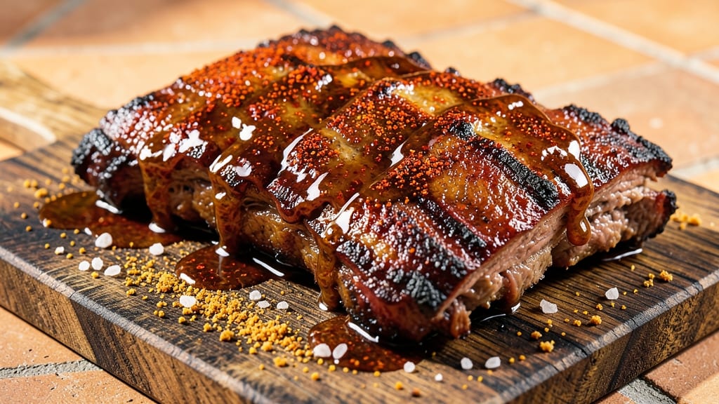 Barbecued Beef Back Ribs Recipe: Bark-To-Bone Smoky Crunch in 5 Hours