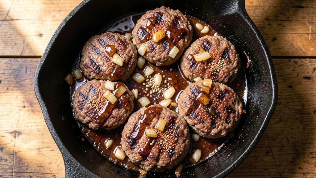 Barbecue Beef Patties Recipe: Smoky, Charred Centers With Zero Mess