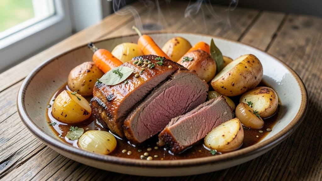 Awesome Corned Beef Recipe: Slow-Braised Spice Bomb With Crispy Potato Crowns