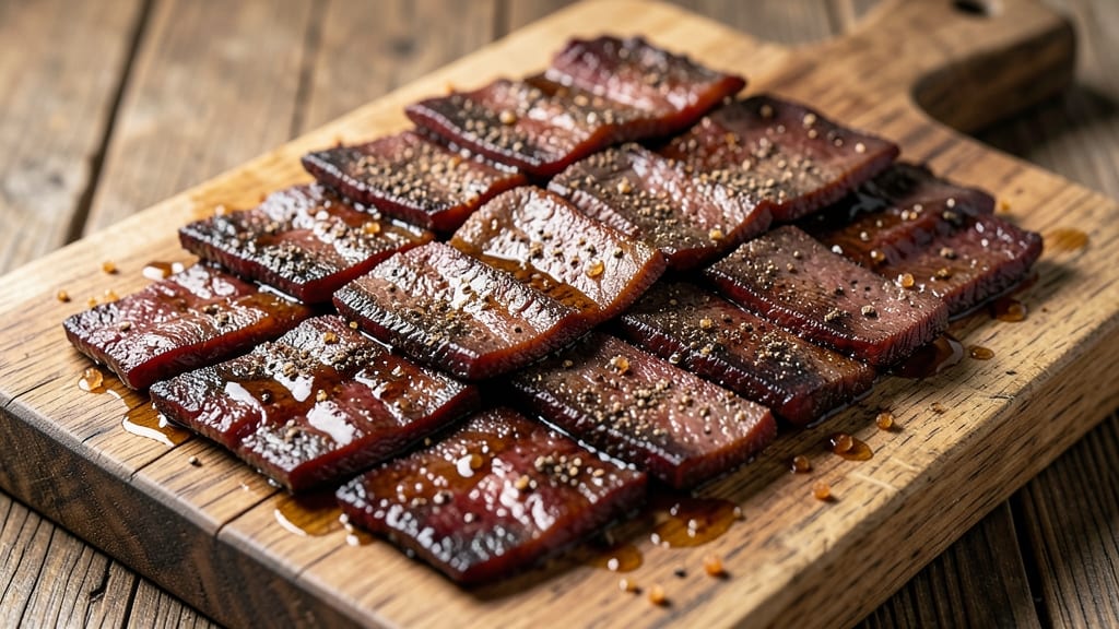 BBQ Beef Jerky Recipe: Dehydrator-Crispy, Smoky, and Ready in 6 Hours