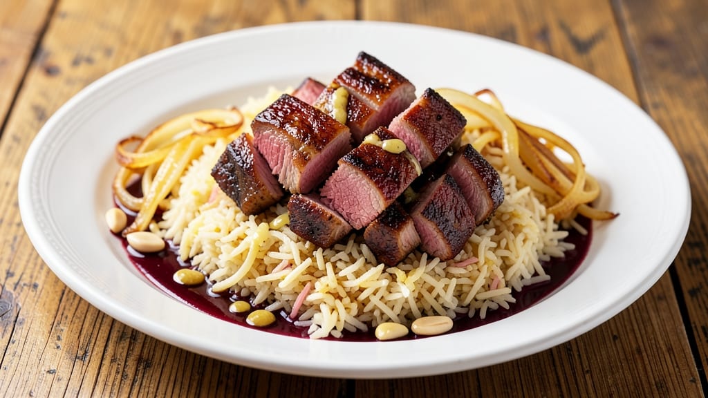 Beef and Jasmine Rice Recipe: Fragrant Basmati and Slow-Braised Steak in One Pot