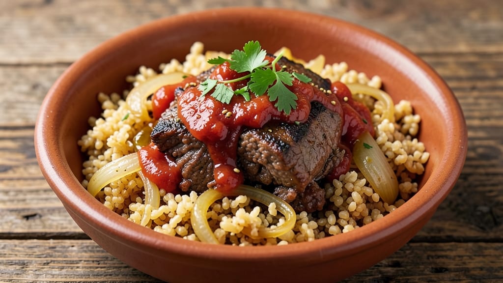 Beef and Bulgur Recipe: Middle Eastern-Inspired One-Pot Heartiness