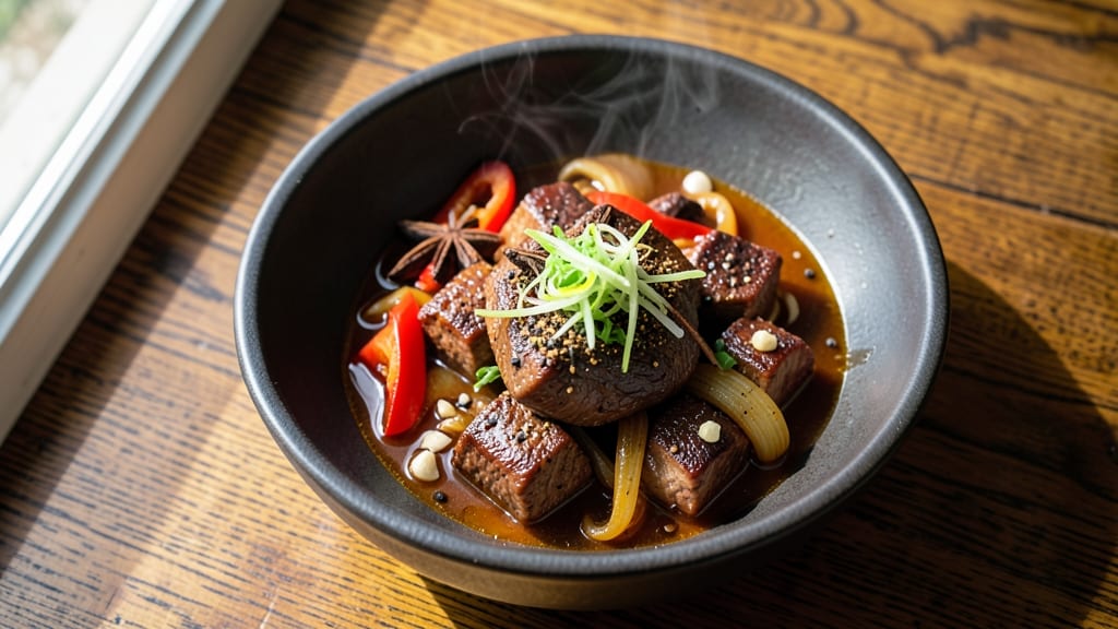 Asian Style Beef Stew Recipe: Fragrant Five-Spice and Ginger Simmer