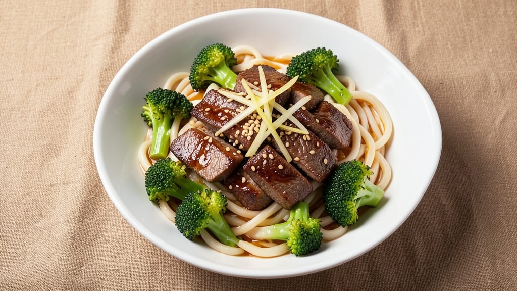 Beef and Broccoli Udon Stir Fry Recipe: Wok-Tossed Umami Crunch With Silky Noodles