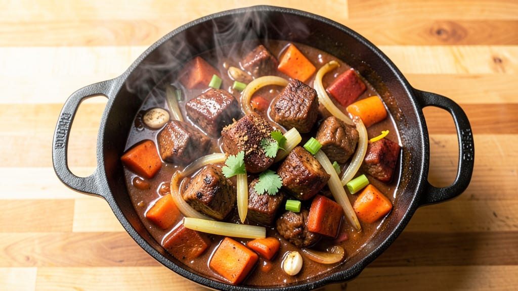 Beef and Veggie Chili Recipe: Smoky Spiced Depth With Hearty Root Harmony