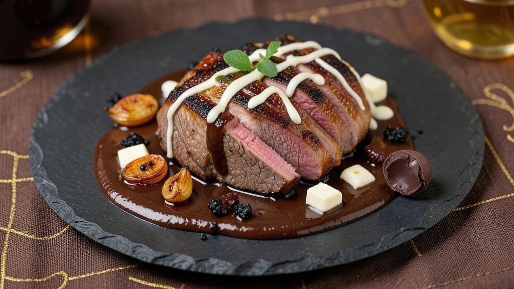 Beef and Chocolate Recipe: Rich Contrast of Savory and Sweet Bites