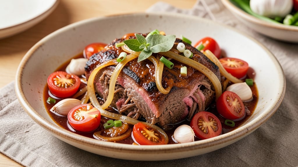 Beef Adobo Recipe Slow Cooker: Vinegar-Braised Tenderness With Savory Crispy Edges