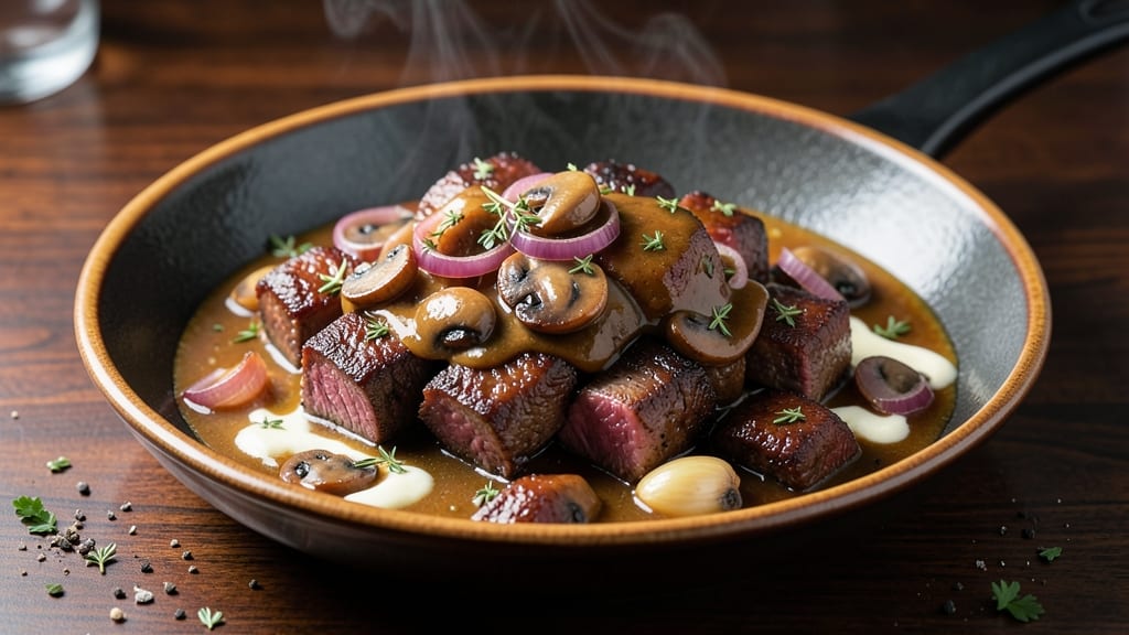 Beef and Mushroom Sauce Recipe: Deep Umami Reduction for Pasta or Steak