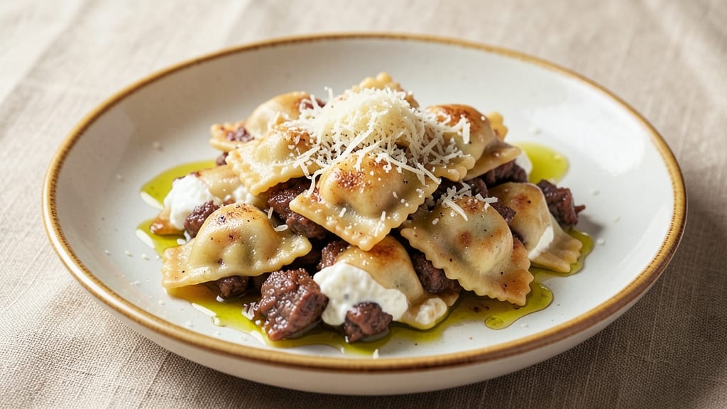 Beef and Cheese Ravioli Filling Recipe: Parmesan-Rich Pillows for Homemade Pasta