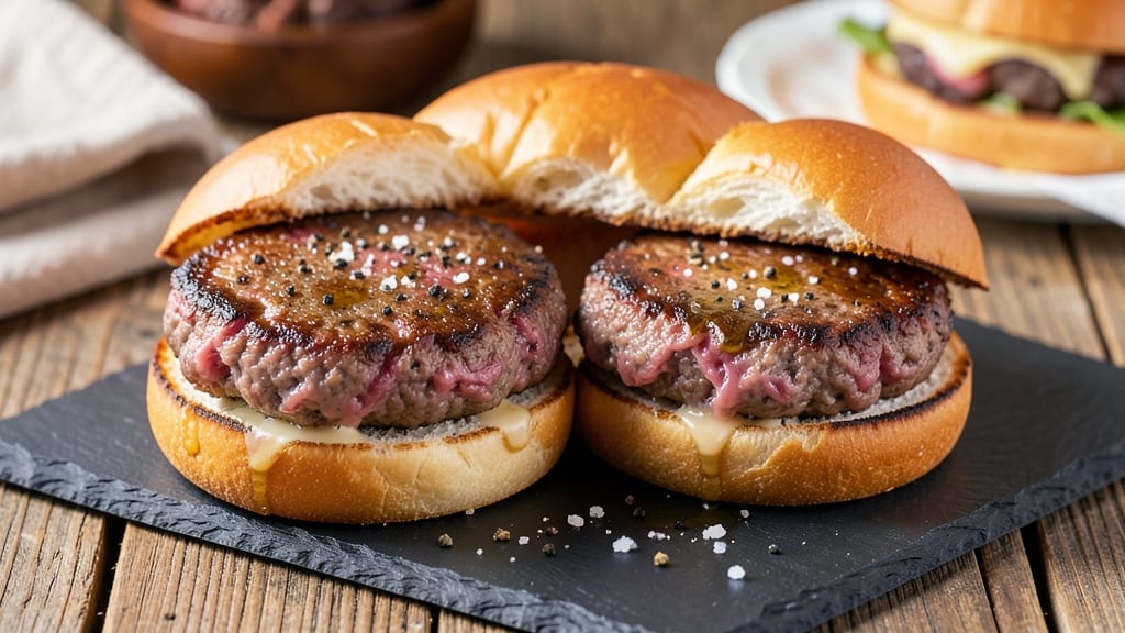 Angus Beef Burger Patties Recipe: Juicy, Buttery Crust From Reverse Sear