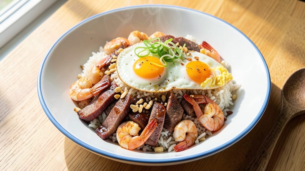 Beef and Shrimp Fried Rice Recipe: Wok-Tossed Protein Powerhouse