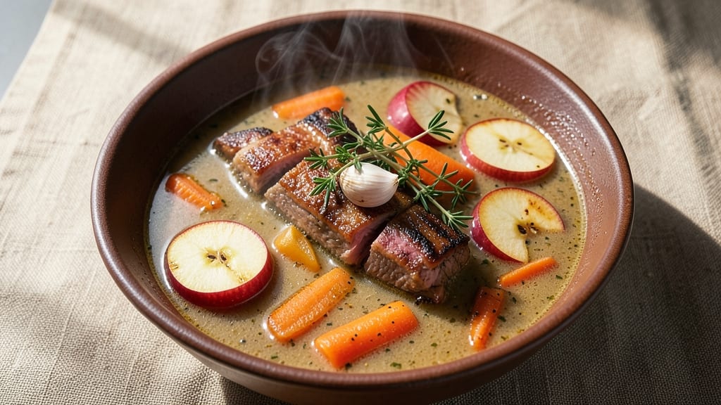 Apple Carrot Beef Rib Soup Recipe: Sweet-Savory Balance in One Pot