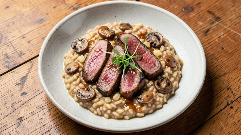 Beef and Mushroom Risotto Recipe: Creamy Umami Depth in 30 Minutes