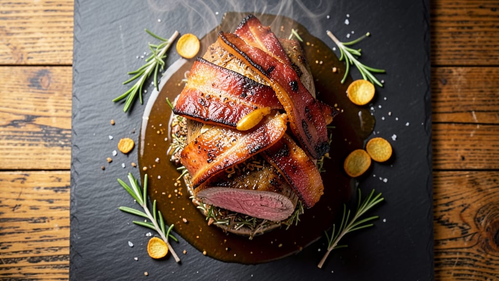 Bacon-Wrapped Beef Tenderloin Recipe: Oven-Roasted Crust With Juicy Centers