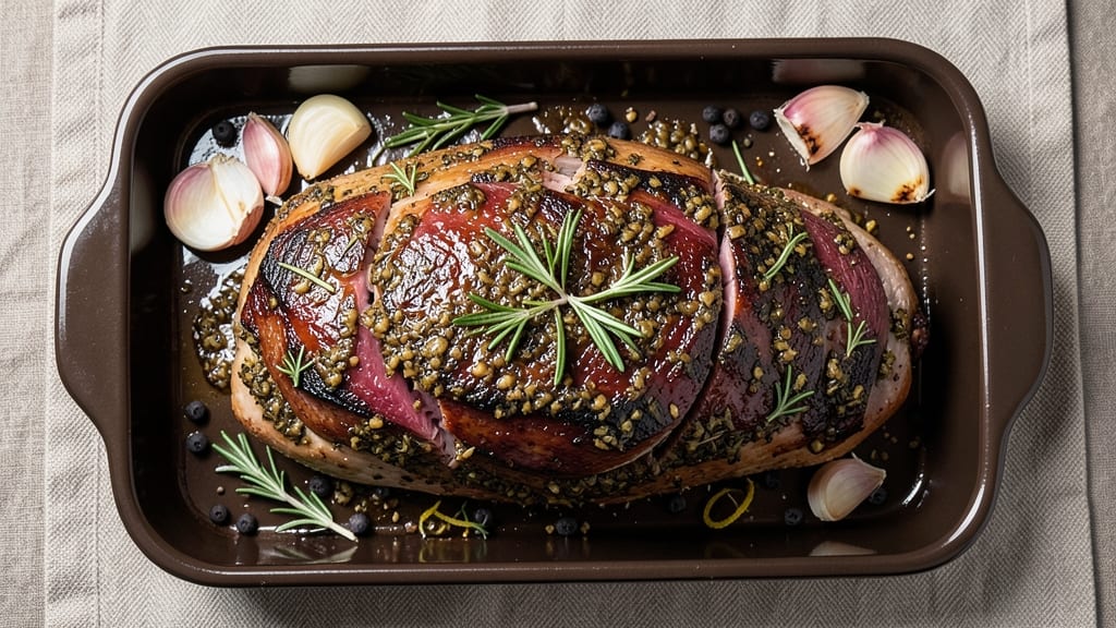 Angus Beef Oven Roast Recipe: Herb-Crusted Roast With Juicy, Pink Center