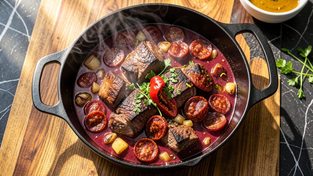 Beef and Chorizo Stew Recipe: Deep-Simmered Spice and Smoky Richness