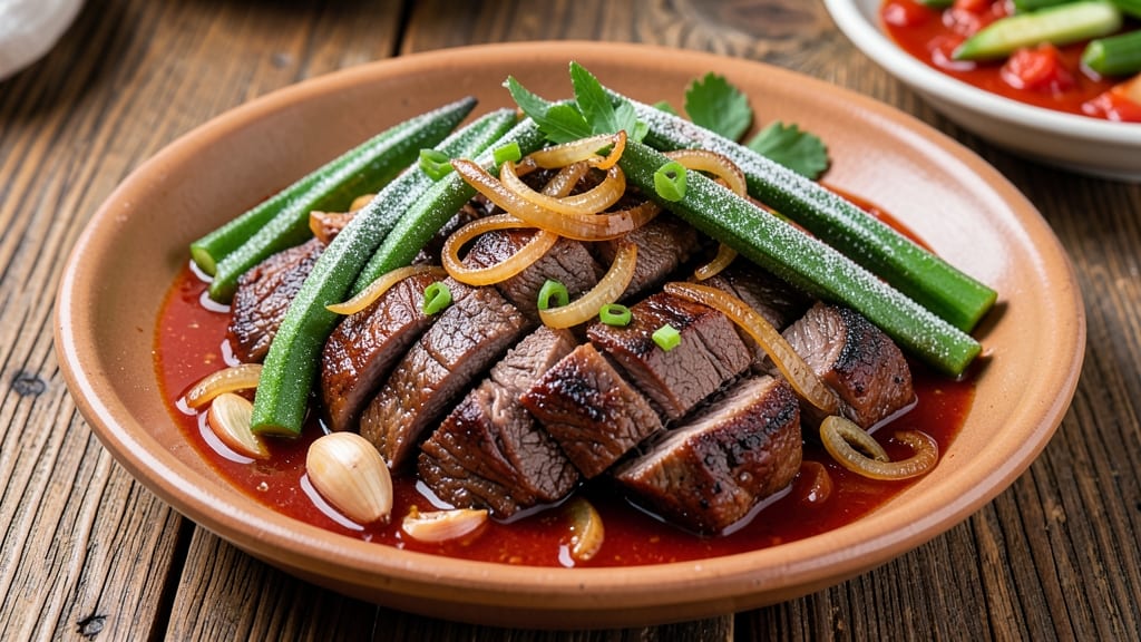 Beef Ampalaya Recipe Panlasang Pinoy: Bite-Sized Bites With Silky Okra and Savory Sauce