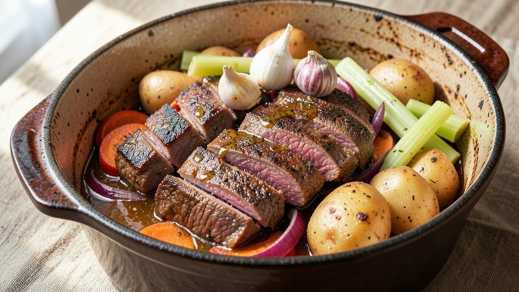 Beef and Veggie Slow Cooker Recipe: Hands-Off Heartiness With Minimal Prep