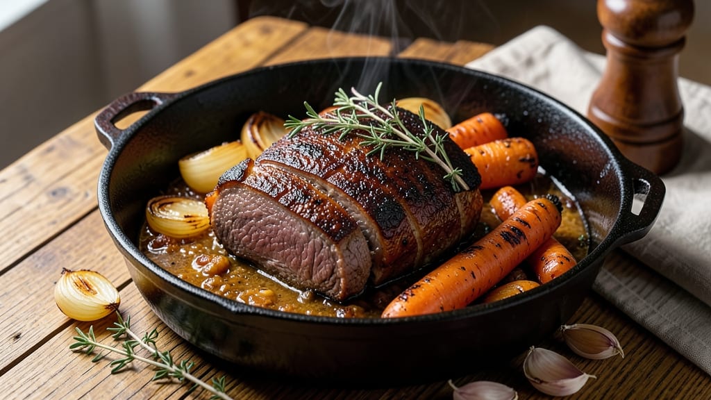 Beef Arm Roast Dutch Oven Recipe: Smoky Bark and Juicy Core in One Pot